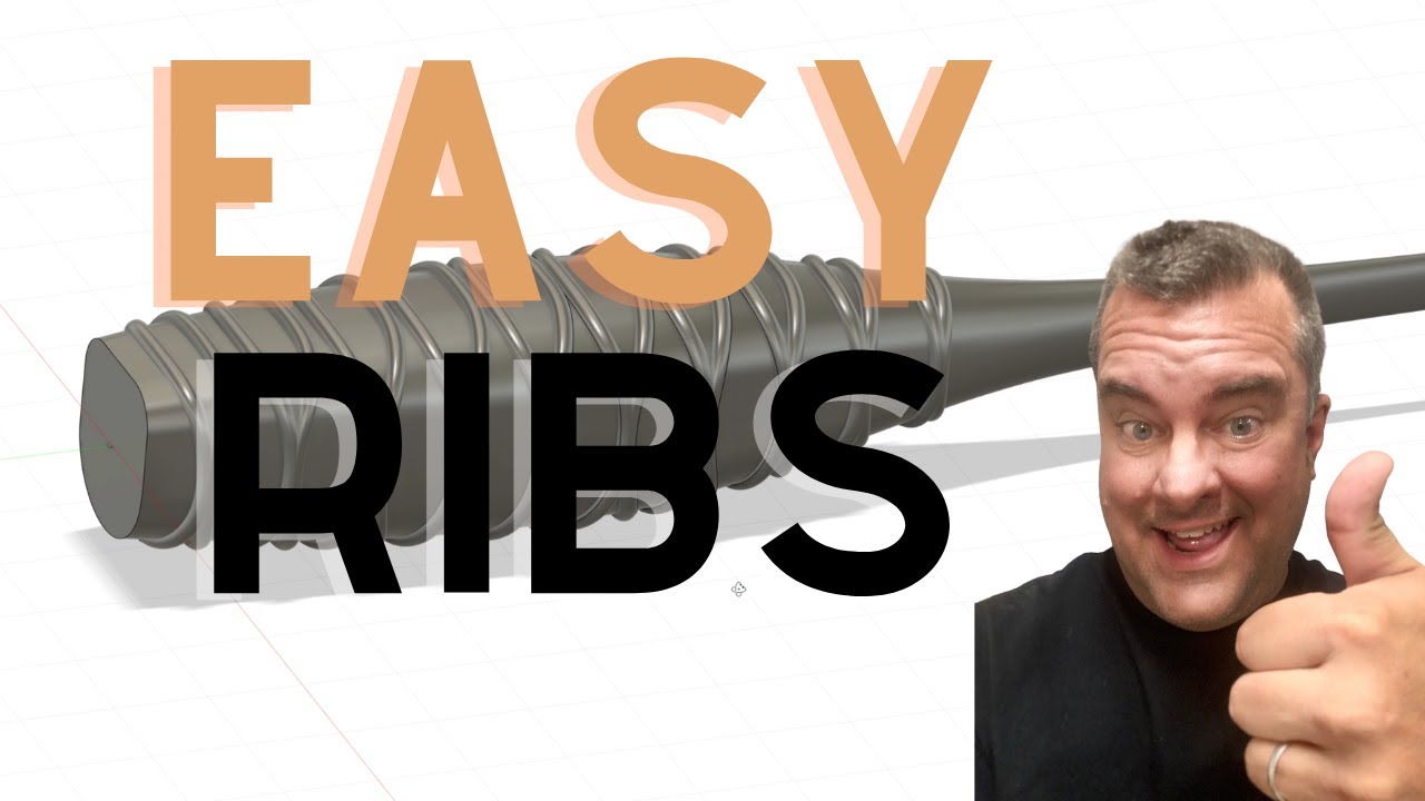 Более простая рыбалка на приманки с кольцами или ребрами в Fusion 360