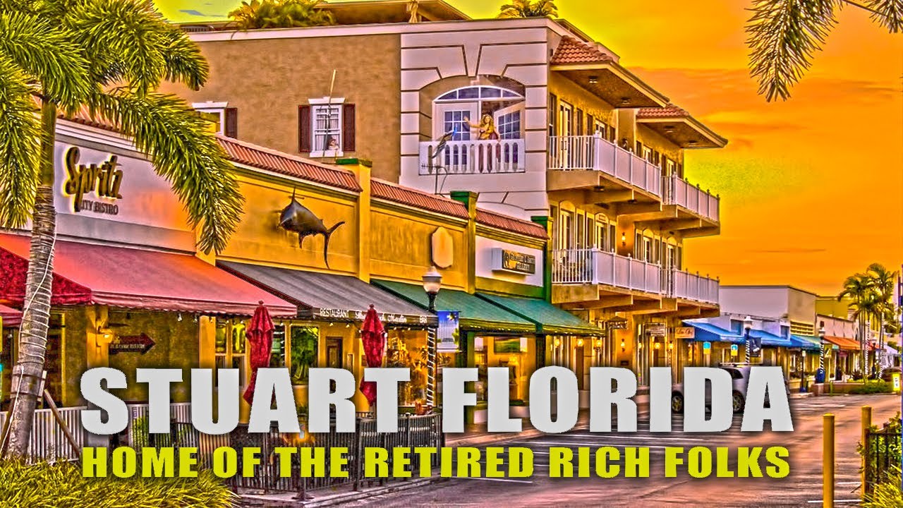 Стюарт, Флорида: знакомство с городом и его центром.
