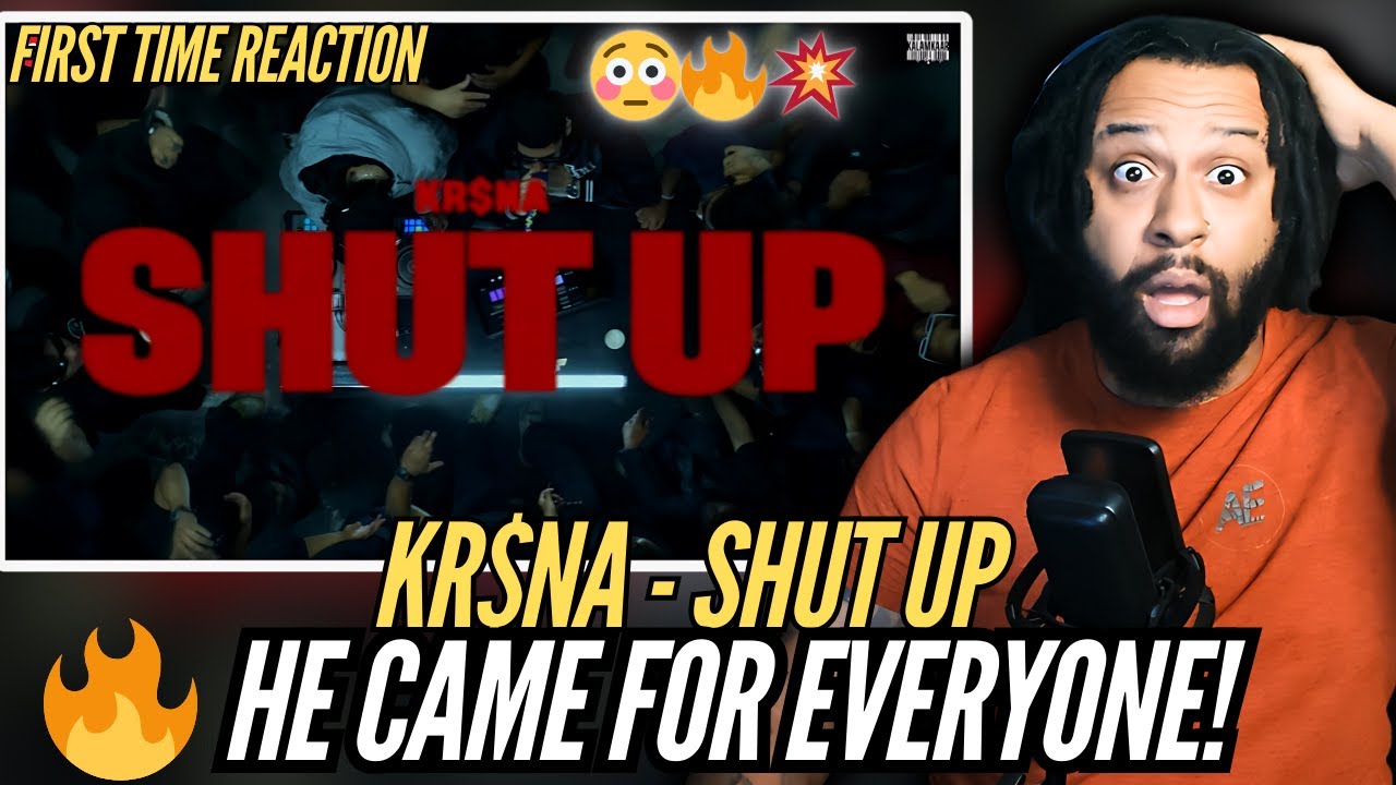🔥 First Time REACTION! | KR$NA – “Shut Up” Official Video | INDIA’S LYRIC KING!?
