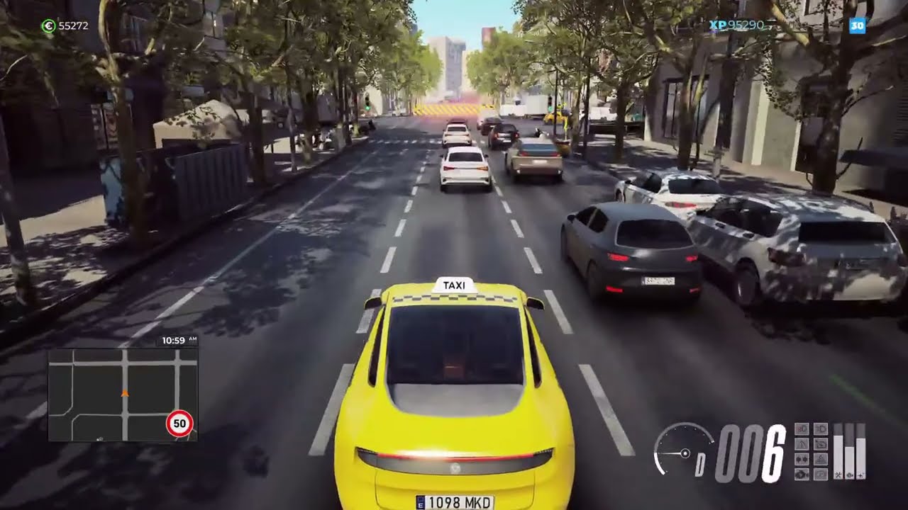 TAXI LIFE: CITY DRIVING SIMULATOR UBER JOB -PS5 PRO LIVE GAMEPLAY
