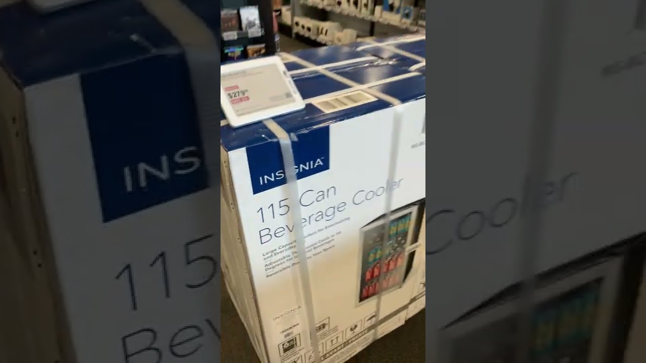 INSIGNIA BEVERAGE COOLER | Best Buy FINDS | #shorts