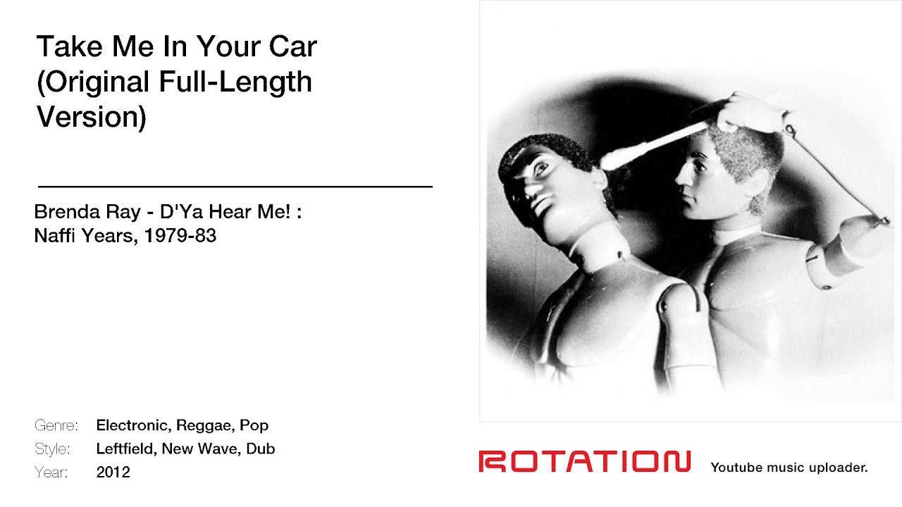 Brenda Ray - Take Me In Your Car (Original Full-Length Version)