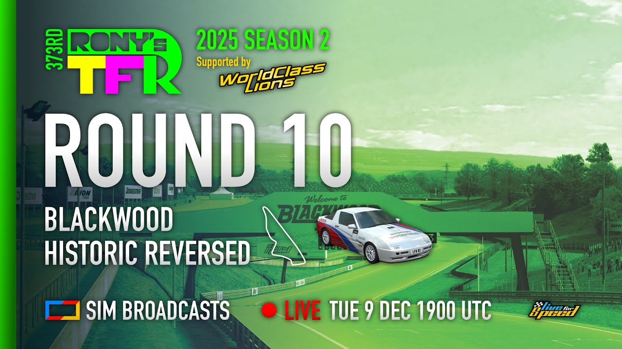 373rd Rony's Tuesday Fun Race - 2025 Season 2 Round 10 | Live for Speed