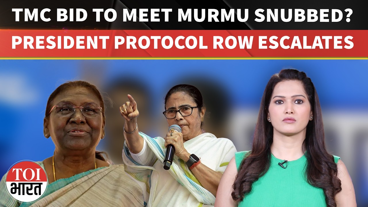 President's Protocol Storm Deepens: Droupadi Murmu’s Office Rejects TMC Outreach After Bengal Row