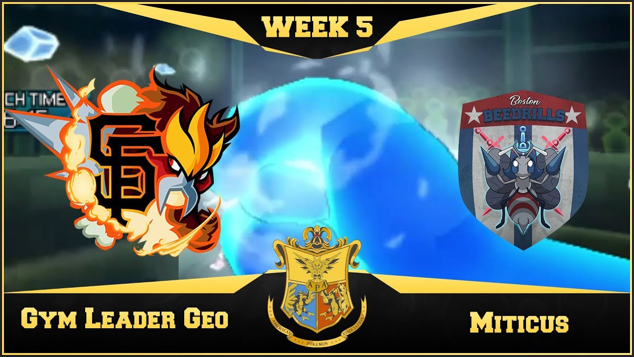 APA Season 5 Week 5 - San Francisco GiEnteis vs. Boston Beedrills