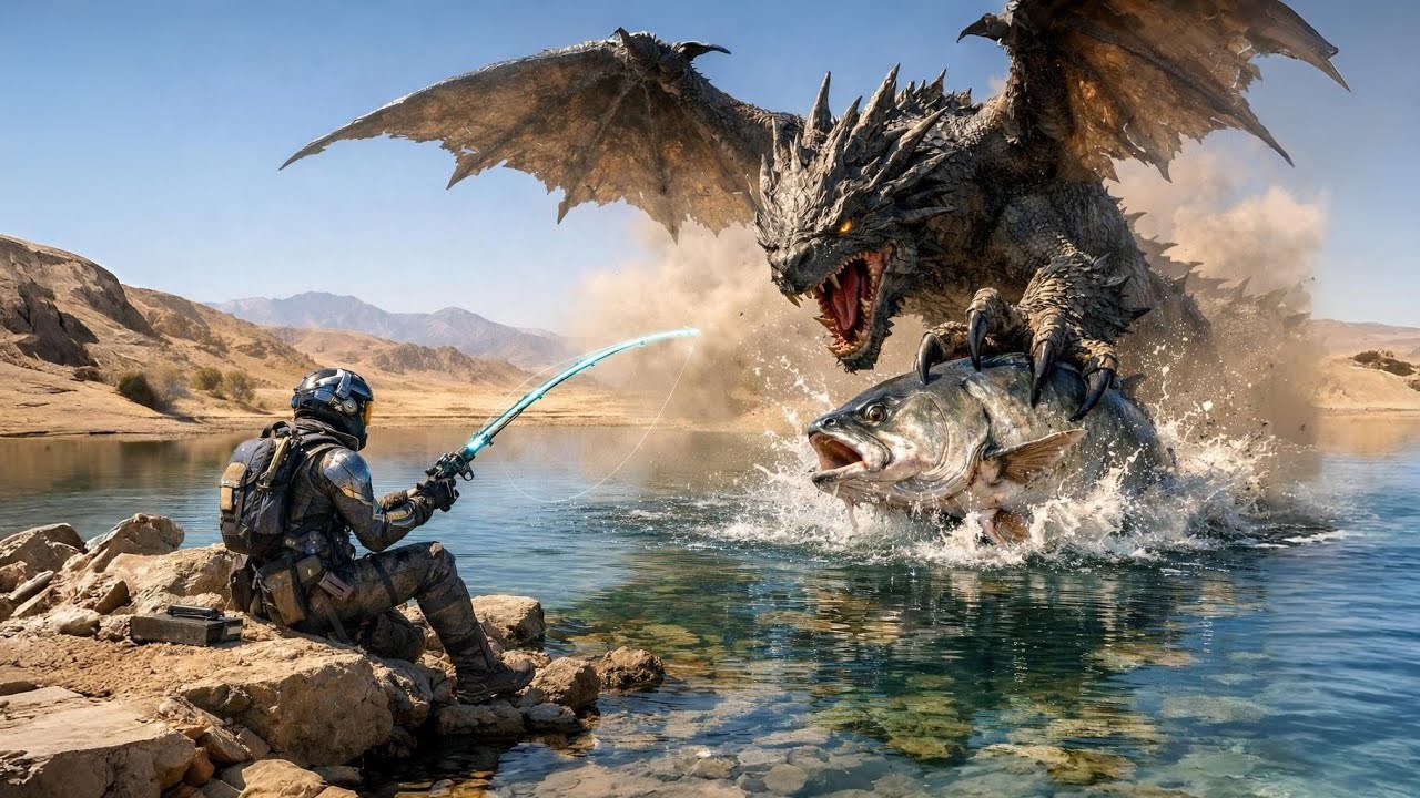 They Sent a Human Cadet to a No-Return Planet, He Sent Back a Fishing Vlog with His Beast Pet |SciFi