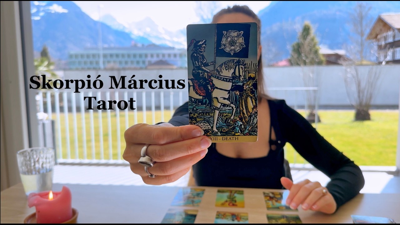 SKORPIÓ MÁRCIUS - TAROT