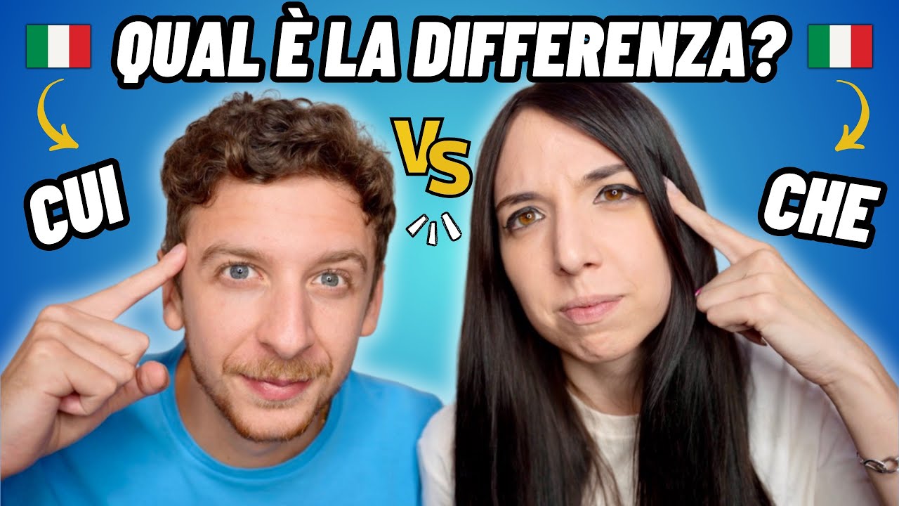 I Pronomi Relativi: differenza tra CHE e CUI (Sub ITA) | Imparare l’Italiano