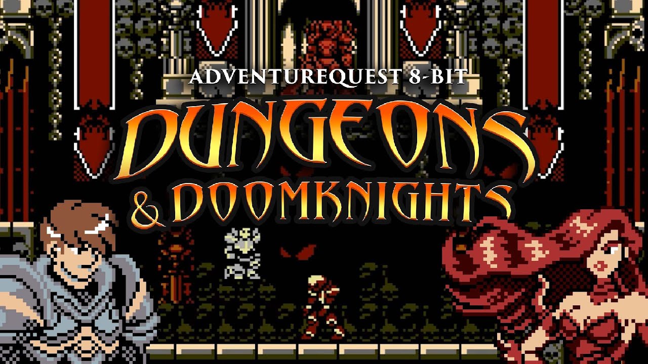 Dungeons & DoomKnights - A new 8-bit game for the NES