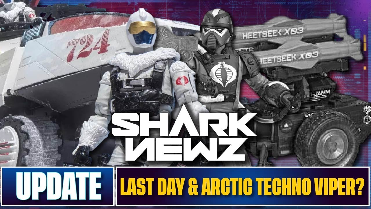 Последний день для заказа GIJOE Classified Arctic Assault Hisstank & Potential Arctic Techno Viper?