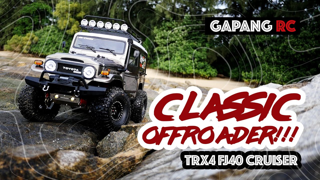 Classic, Vintage, A Legend!! Toyota FJ40 Land Cruiser | TRX4