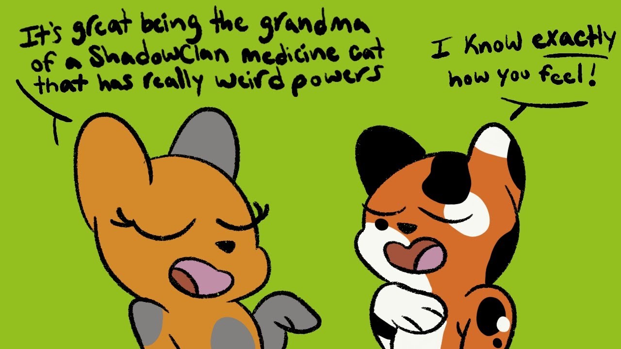 Talking about Silverflame and Tawnypelt