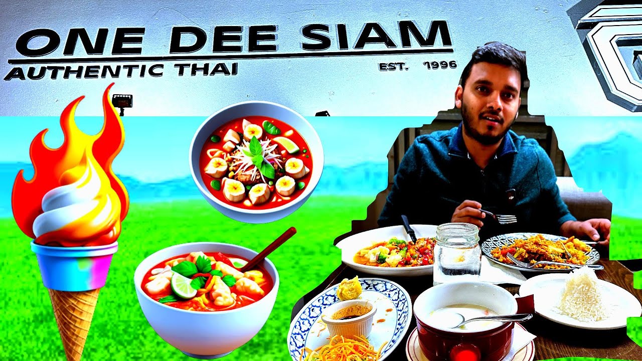 One Dee Siam NEW JERSEY  down town  Best Thai Restaurant in America annamalai views