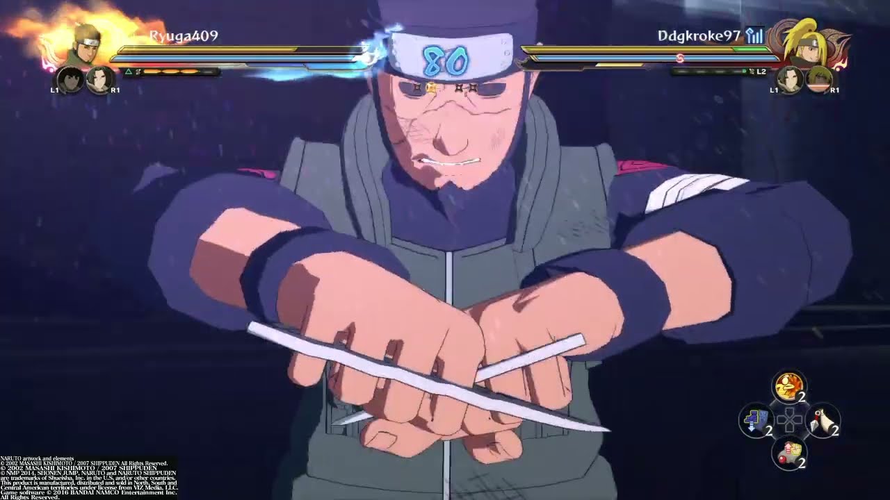 Clay vs ash | NARUTO SHIPPUDEN: Ultimate Ninja STORM 4