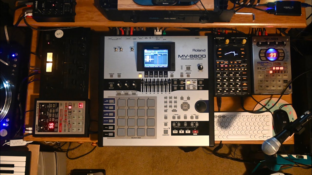 Studio Update • phdirac • Roland MV8800