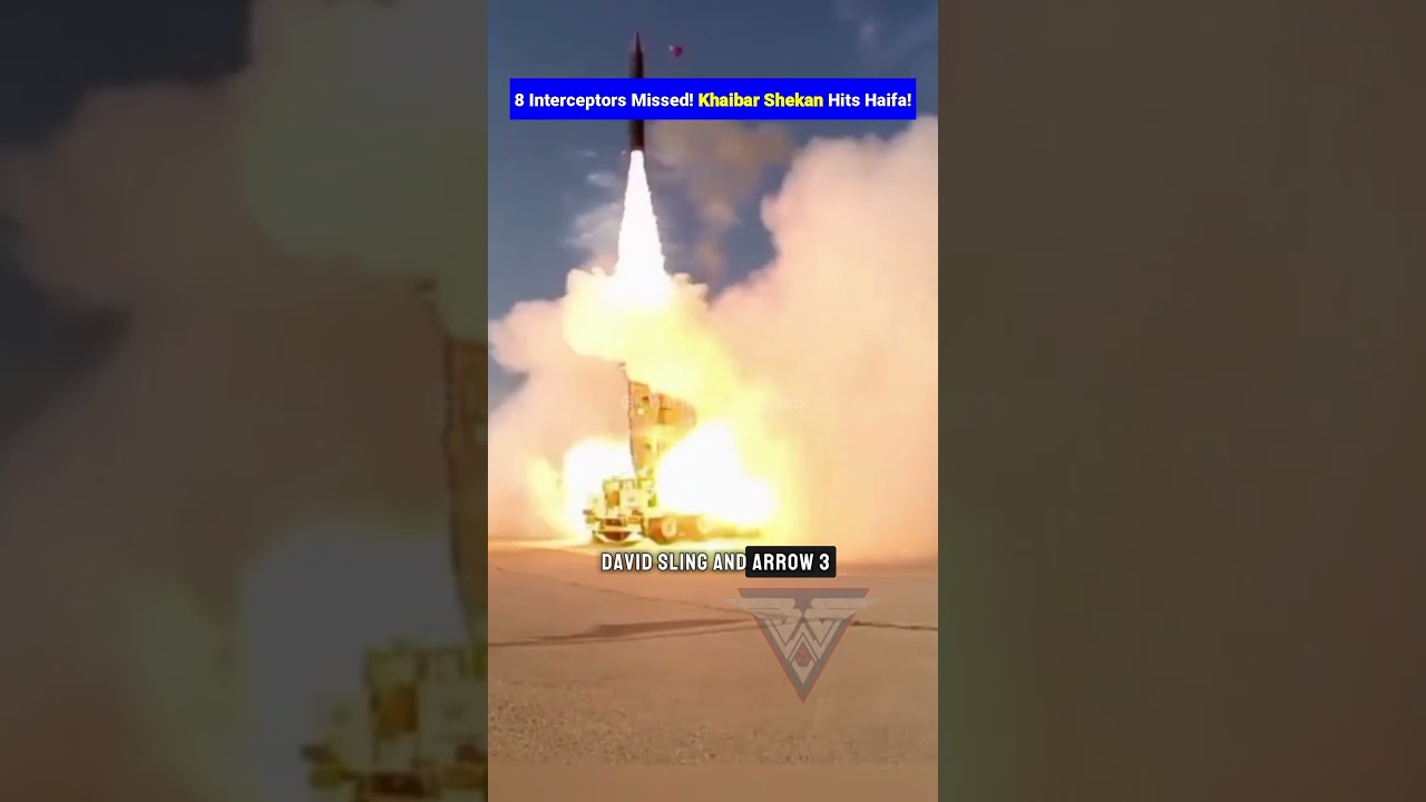 Iranian Missile Evades David&rsquo;s Sling