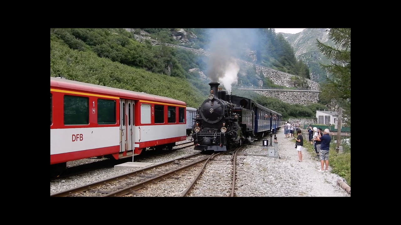 Dampfbahn Furka Bergstrecke 2019 & 2020