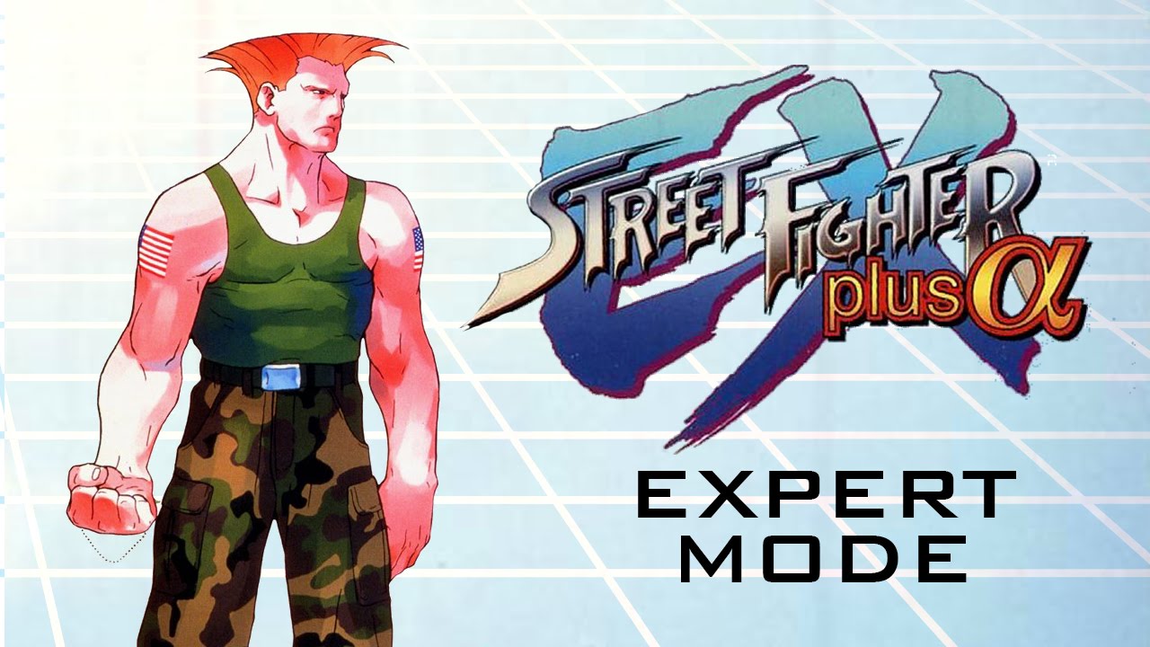 Street Fighter EX Plus Alpha Expert Mode Trials - Guile