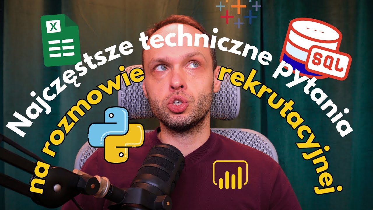 Pytania techniczne na pozycję analityka danych | Data Analyst interview - przygotowanie