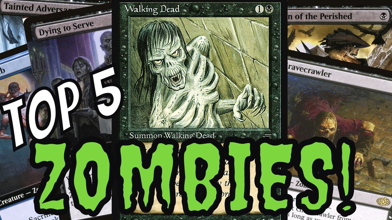 Top 5 Magic the Gathering Zombies: MTG History