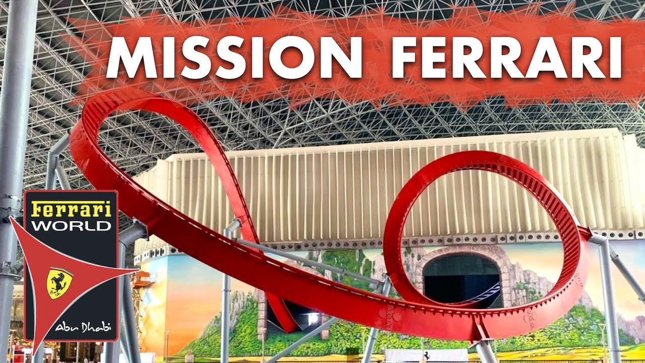 Diese Achterbahn wird seit 8 Jahren gebaut… | Mission Ferrari in Abu Dhabi | Ride History