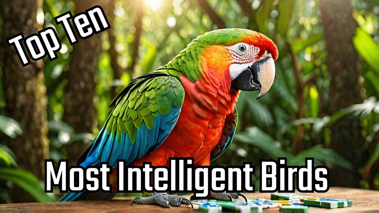 Top Ten Most Intelligent Birds
