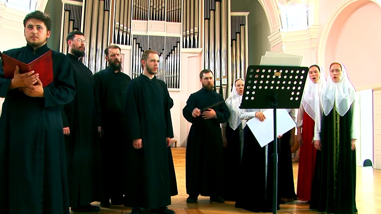 Вечер духовных песнопений. Томск 2013