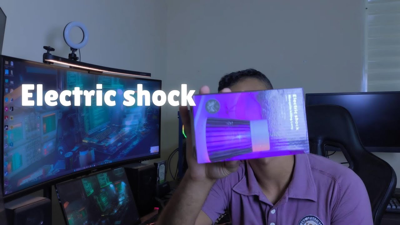 Armadilha para mosquitos, pernilongo, etc. Electric Shock Mosquito Killing Lamp!!