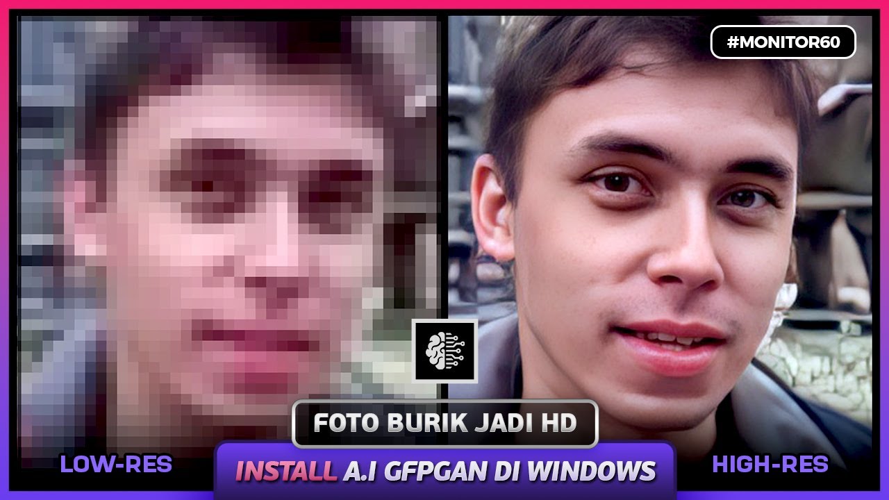 [Face Restoration] How To Install A.I GFPGAN on Windows