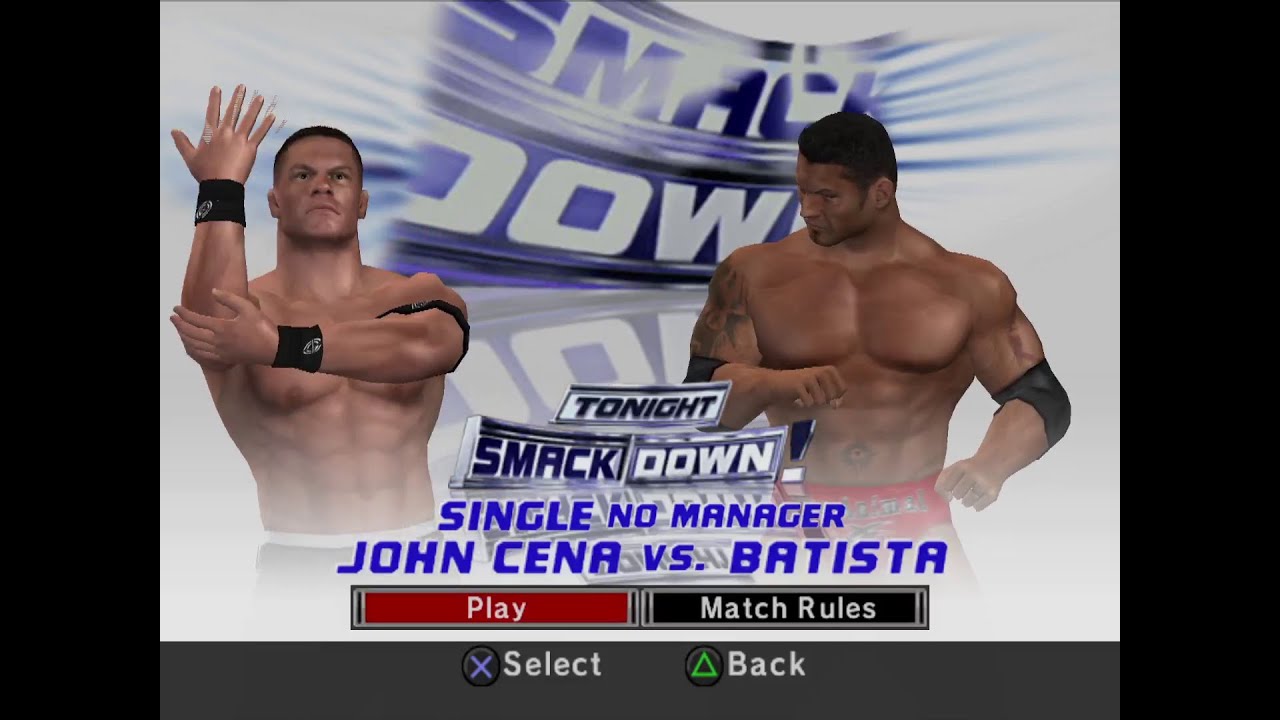 John Cena vs Batista | WWE SmackDown! vs. RAW 2007 | 2023-08-03