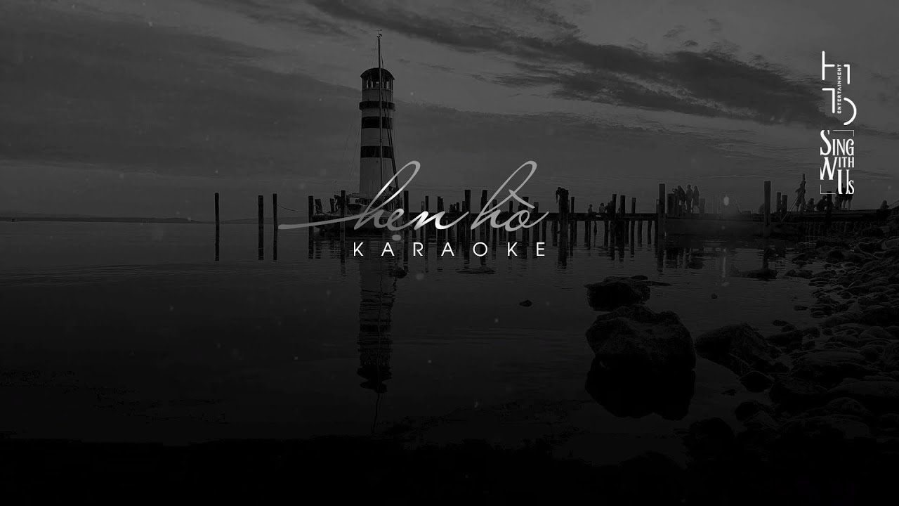 Karaoke | Hẹn Hò | Acoustic Beat | Tone Nam (Bm)