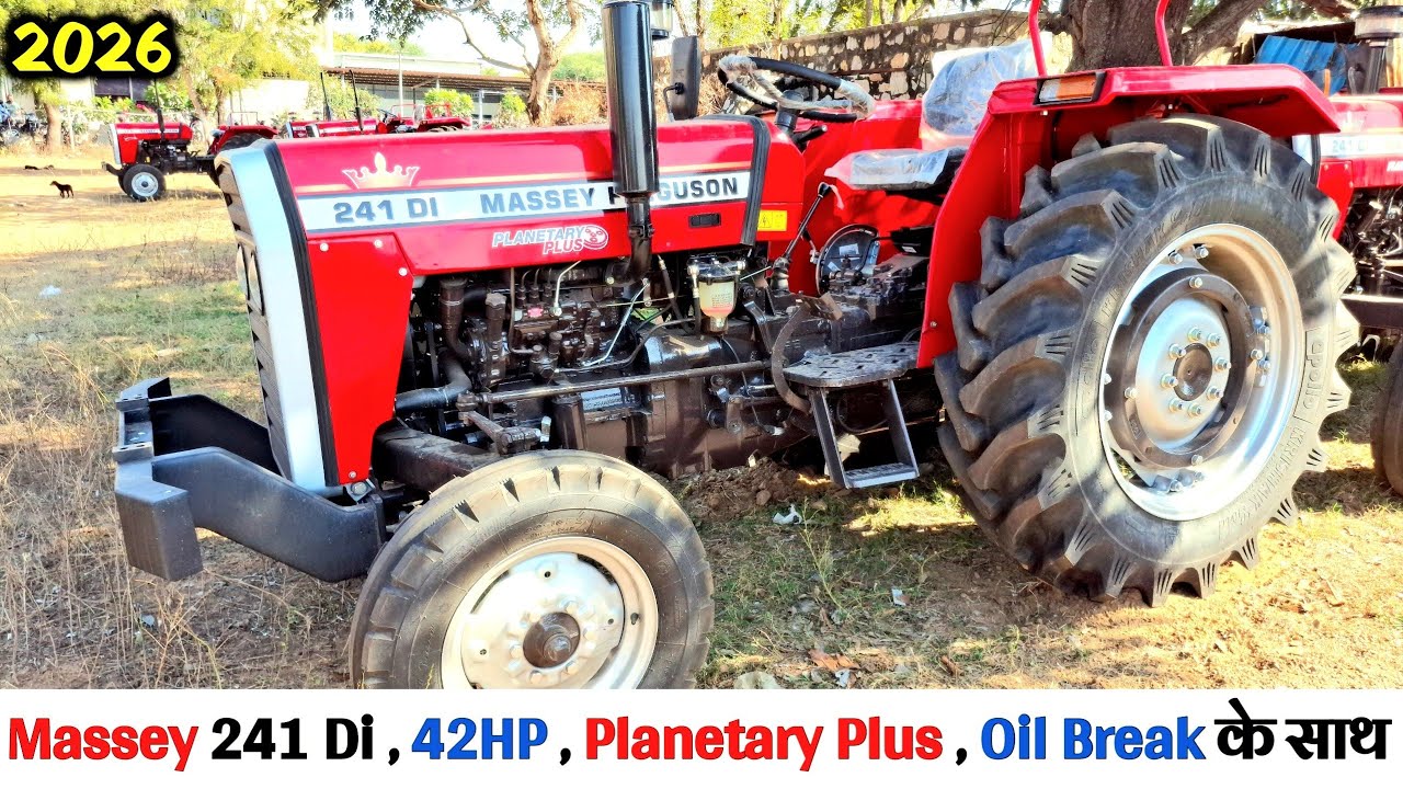 Massey Ferguson 241 Di Planetary Plus 2026 Model | 42 HP Tractor | Massey 241 Di Price 