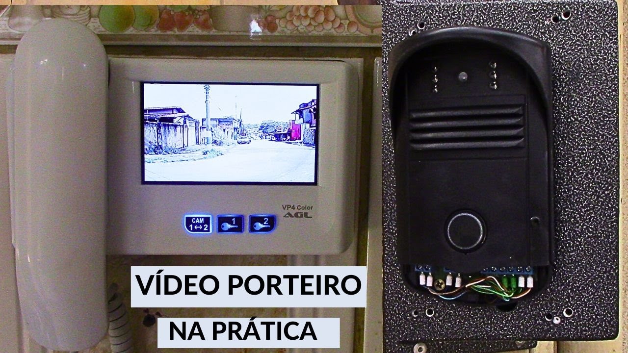 INSTALAÇÃO de VÍDEO PORTEIRO MEGA TOP -vlog