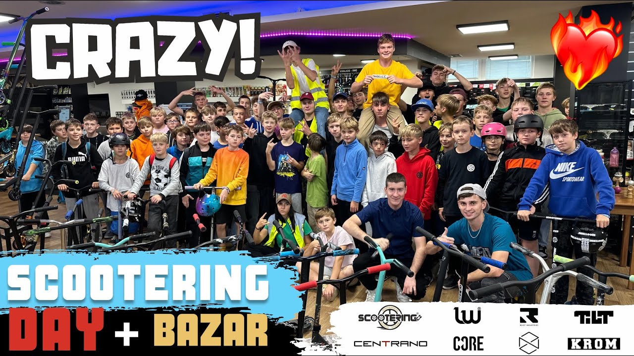NEJLEPŠÍ AKCE?? 🔥 SCOOTERING DAY ŘÍJEN 2023 ❤️‍🔥