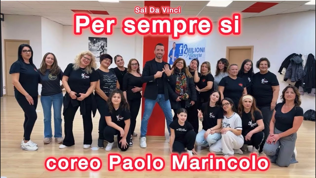 Per sempre si - SAL DA VINCI ✨ coreo Paolo Marincolo ❤️ Video di spalle e TUTORIAL
