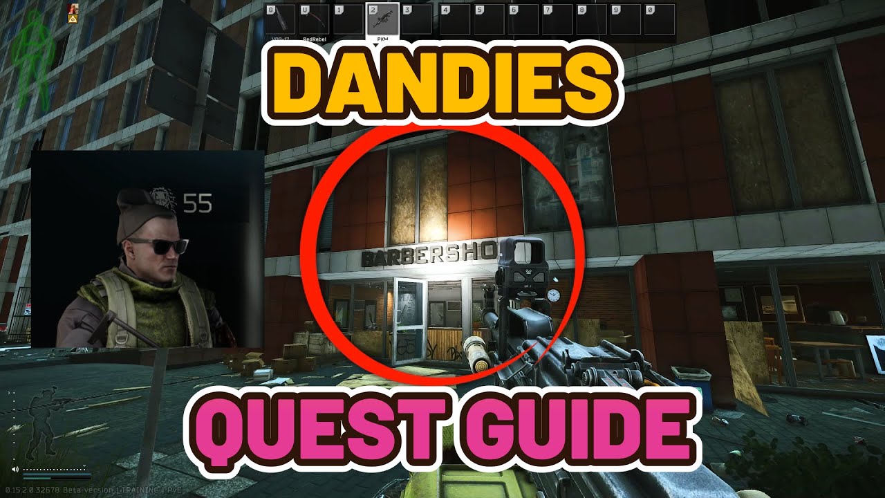 Руководство по квестам для Dandies - Улицы Таркова #escapefromtarkov #tarkov