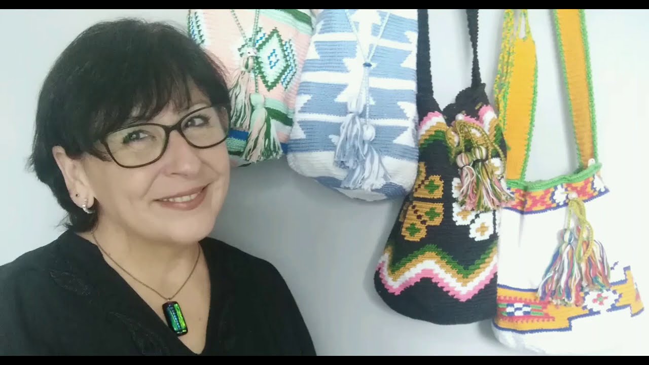 Tutorial 8 de como tejer mochila WAYU  DESDE CERO