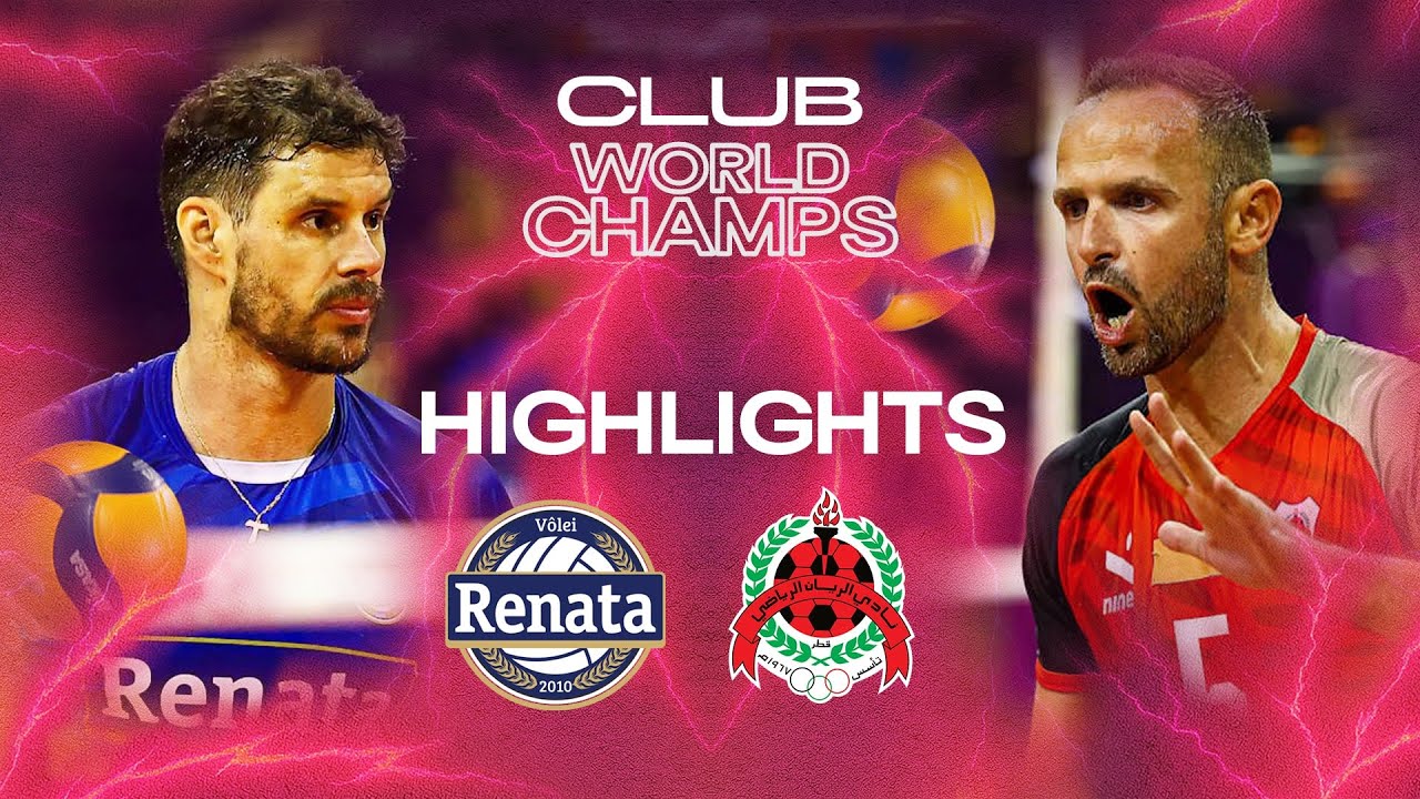 Renata 🇧🇷 vs. Al Rayyan 🇶🇦 - Pool Play | Club World Championships 2025 | Highlights