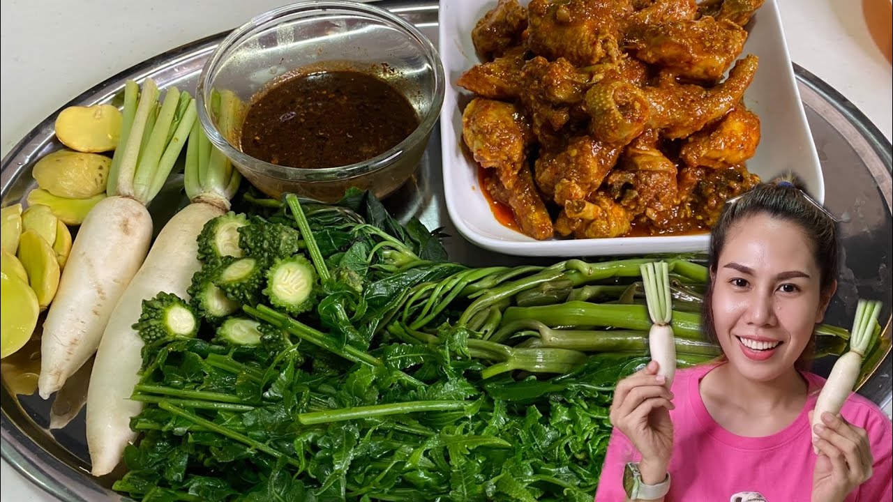 แกงไก่พม่าสูตรนี้อร่อยมากไม่อยากให้ข้าวหมดจานเลยค่ะ😋