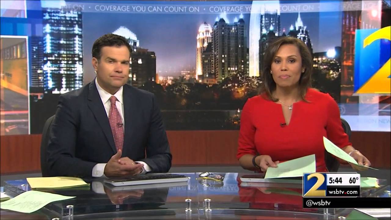WSB-TV's New Set - January 26, 2016 (5PM Newscast)