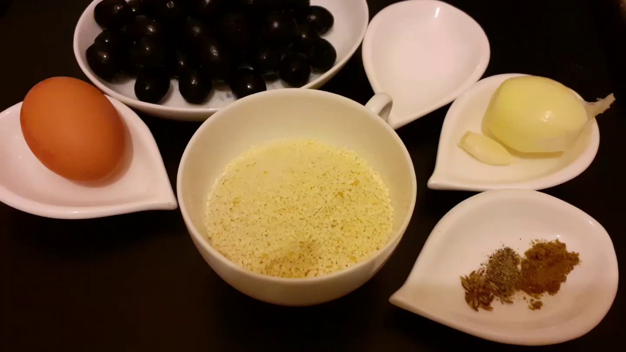 Boulettes de des olives noires
