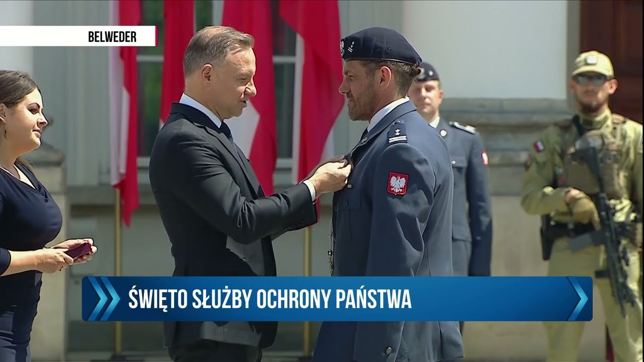A.Duda: Dziękuję za ochronę Polski i oddanie służbie RP. Święto Służby Ochrony Państwa |TV Republika
