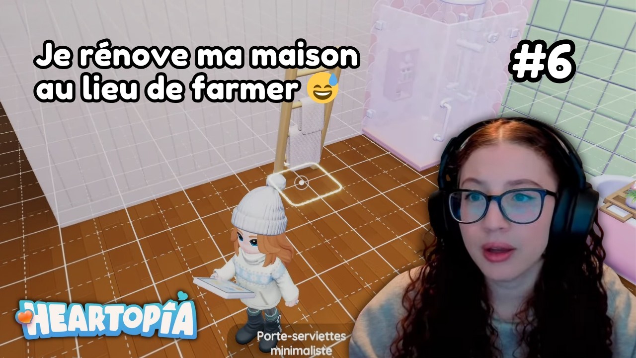 Je rénove ma maison au lieu de farmer 😅 | Heartopia FR #6
