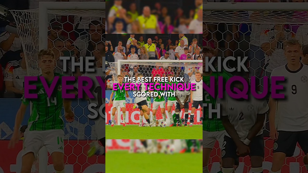 The best freekick scored with every technique