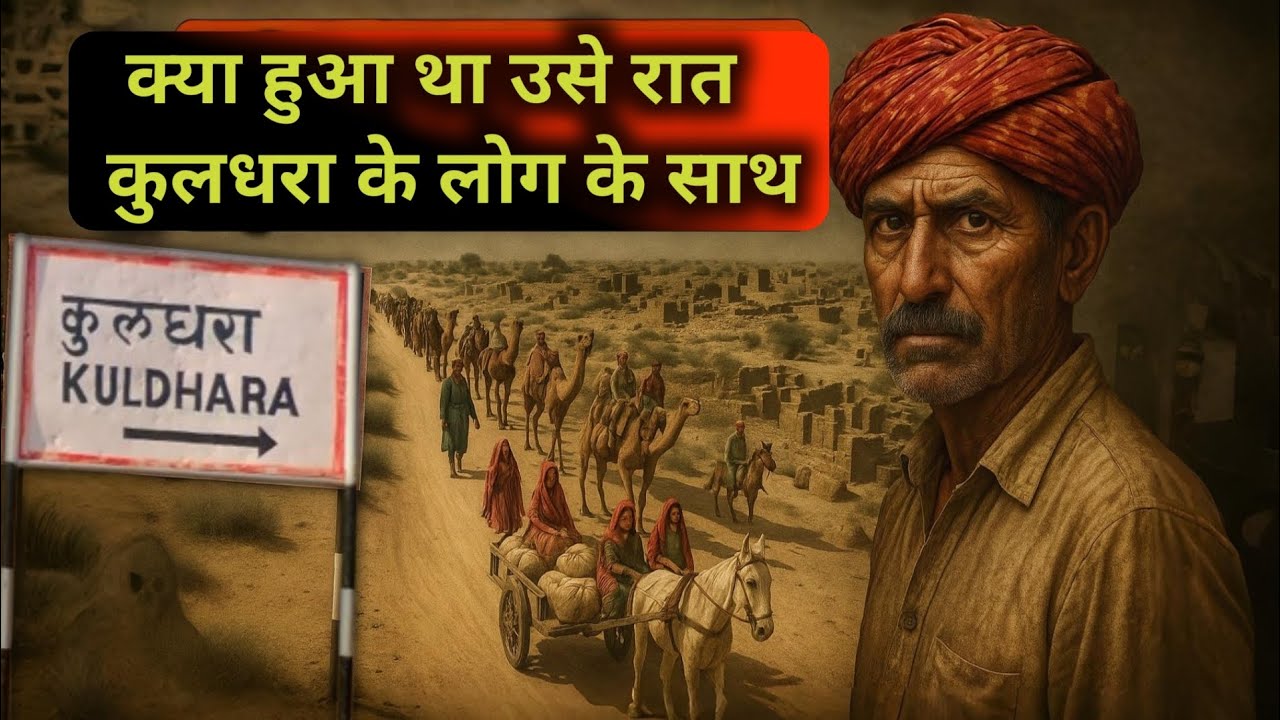 "5000 लोग एक ही रात में कहाँ गायब हो गए? |  Kuldhara Gaon Ka Real Mystery"