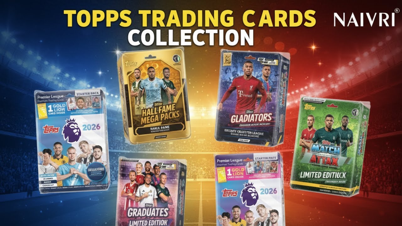 Topps Match Attax & UEFA Champions League 2025-26 Trading Cards Collection | Premium Football Cards