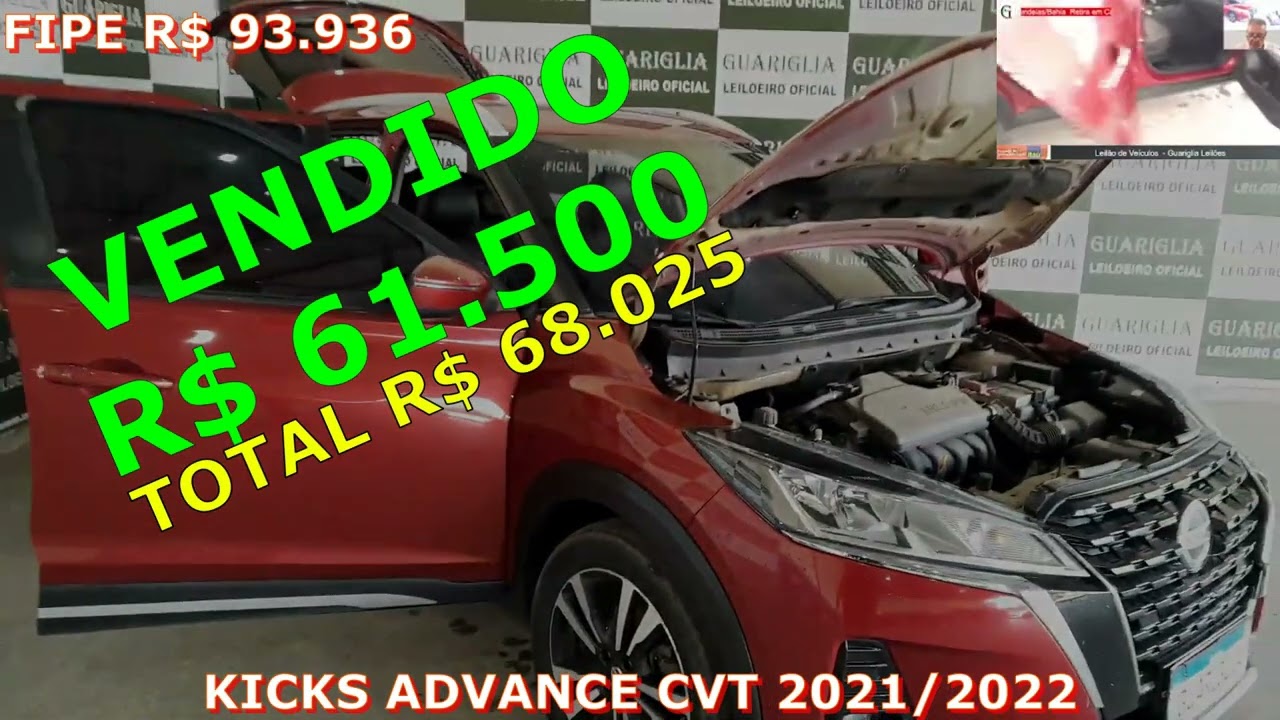 OPORTUNIDADE NO LEILÃO 208,DUSTER,GOL,GOLF,COROLLA,CIVIC,FISTA,ONIX,ETIOS,RENEGADE NO DIA 12.02.26