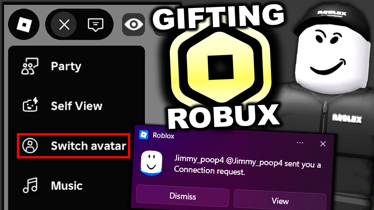 Дарение Robux, смена аватаров, фоновое приложение и многое другое! (Новости ROBLOX)