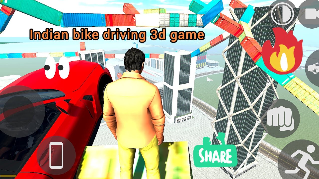Franklin 🚕🚗Car Race On Road || Indian bike driving 3d game