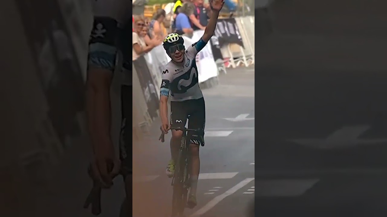 Movistar do the double 🏆🏆  Ivan Romeo claims the Spanish national title!